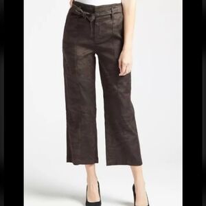 Level 99 Bette straight crop pant 24 Midnight Camo NWOT